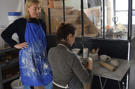 Atelier modelage en céramique à Paris 19ème