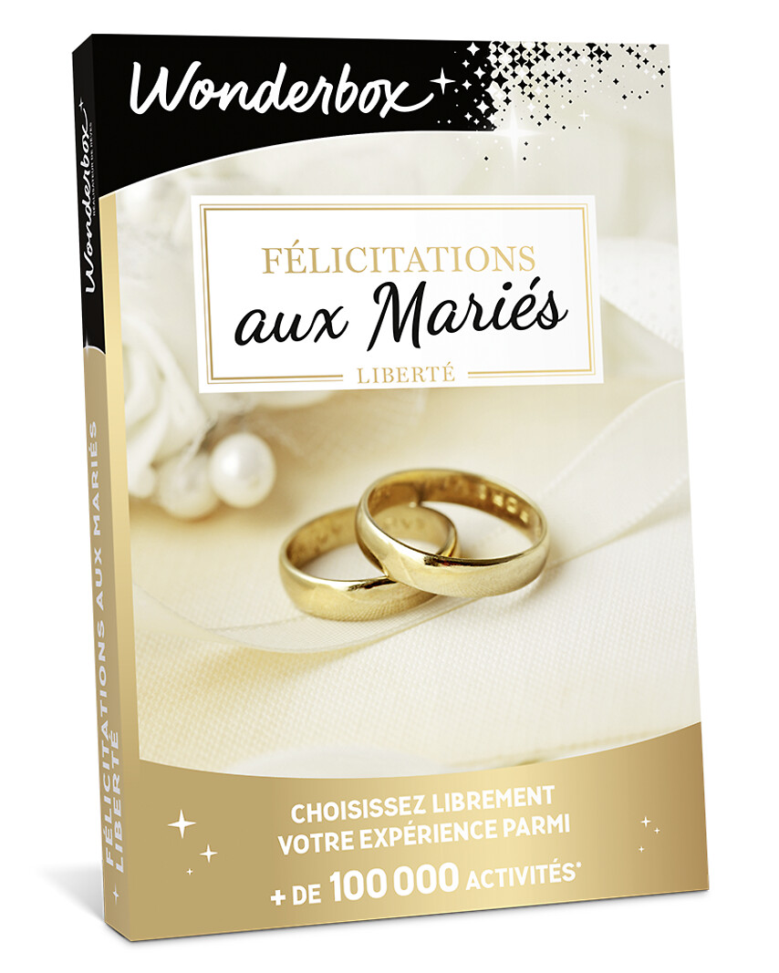 Bon Cadeau Félicitations aux Mariés Liberté