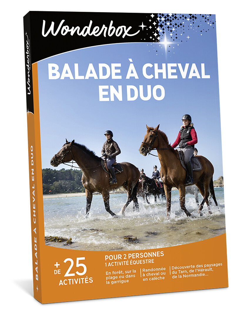 Balade à cheval en duo