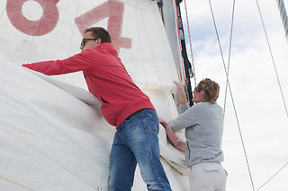 Navigation sur catamaran de course - Voilemed - Le-Grau-du-Roi (30)