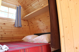 Séjour en famille en roulotte au Camping de l'Étang du Pays Blanc à Guérande (44)