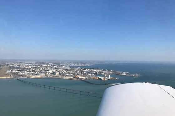 Vol d'initiation au pilotage en avion à Saint-Laurent-Médoc (33) - Vol 30 minutes