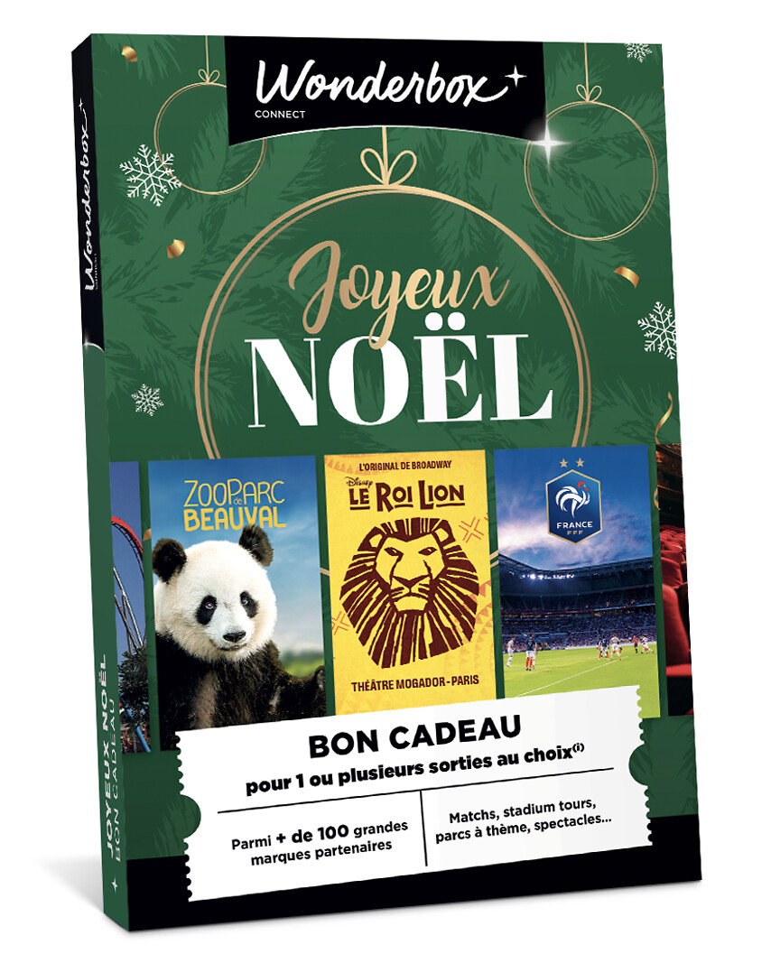 Bon Cadeau Joyeux Noël Billetterie