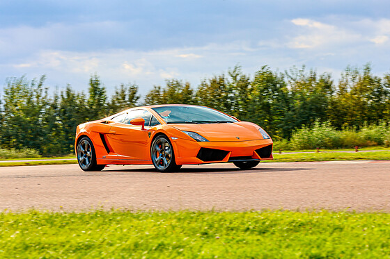 Découverte Lamborghini Gallardo LP-560 (5 tours) sur le Circuit de Lohéac (35)