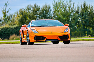 Découverte Lamborghini Gallardo LP-560 (5 tours) sur le Circuit de Lohéac (35)