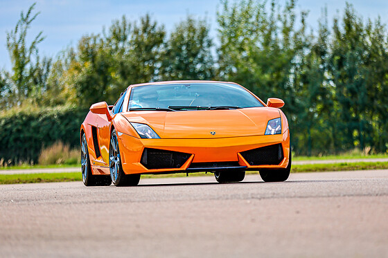 Découverte Lamborghini Gallardo LP-560 (5 tours) sur le Circuit de Lohéac (35)