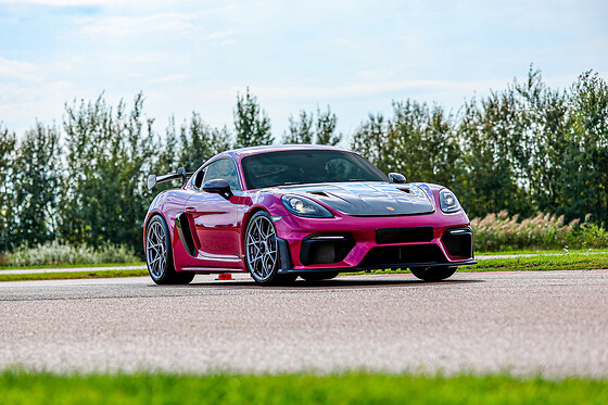 Découverte Porsche Cayman 718 GT4 RS (4 tours) sur le Circuit de Haute Saintonge (17)
