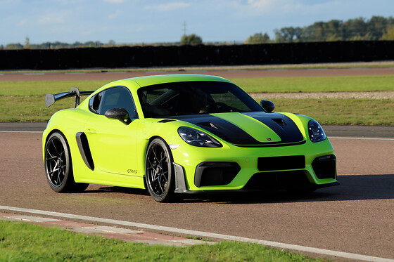 Découverte Porsche Cayman 718 GT4 RS (4 tours) sur le Circuit de Haute Saintonge (17)