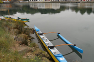 Balade en pirogue hawaïenne et surf pour 3 - Pirogue & Surf - Bayonnes (64)