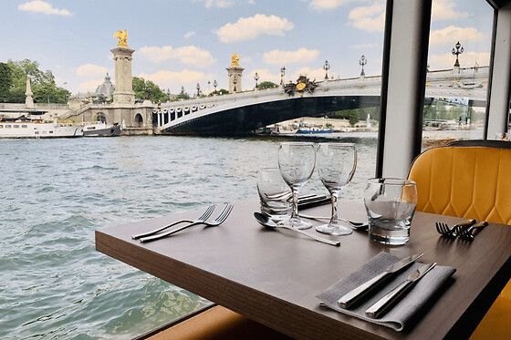 Déjeuner croisière Bistronomique sur la Seine  - Adulte hors boissons