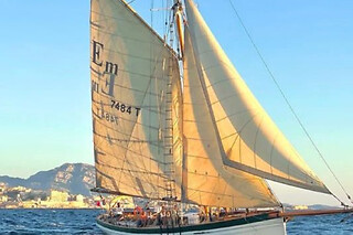 Croisière en voilier au coucher du soleil sur Eleanor Mary (13)