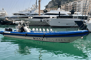 Croisière en bateau vers la grotte de la Mala au départ de Nice