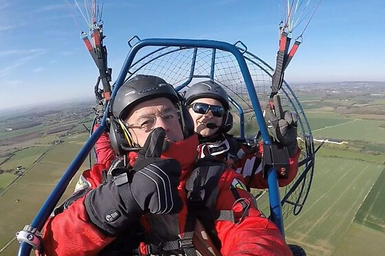 Baptême de l'air en paramoteur à Bourges (18) - Vol découverte - 20 min