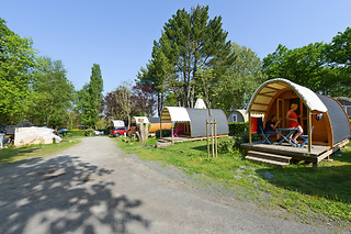 Séjour en famille en roulotte au Camping de l'Étang du Pays Blanc à Guérande (44)
