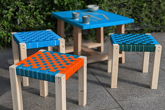 Atelier tabouret tressé à Paris 18ème