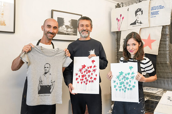 Atelier d’initiation à la sérigraphie sur T-Shirt à Paris 11ème