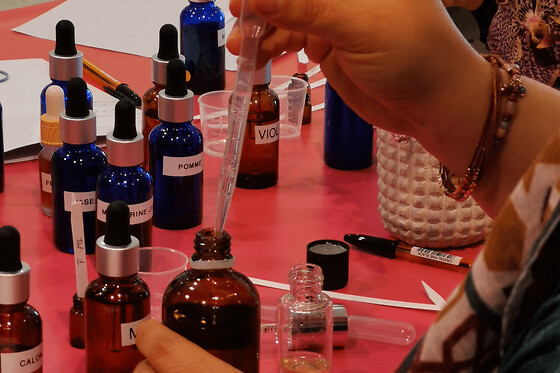 Demi-journée atelier de création de parfum à Nancy (54)
