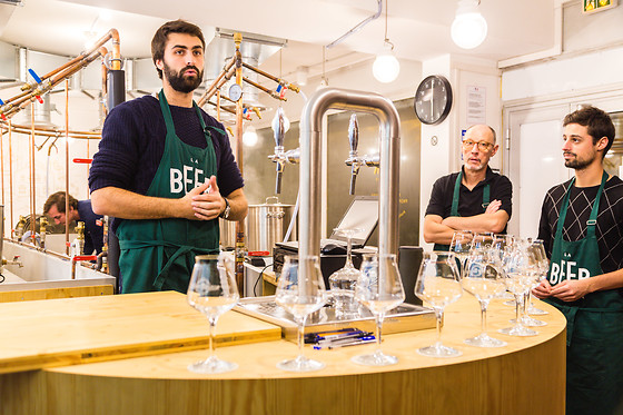 Dégustation et fabrication de bière à la Beer Fabrique à Paris (75011)