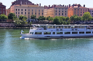Déjeuner & croisière sur la péniche "Hermès" à Lyon (69)