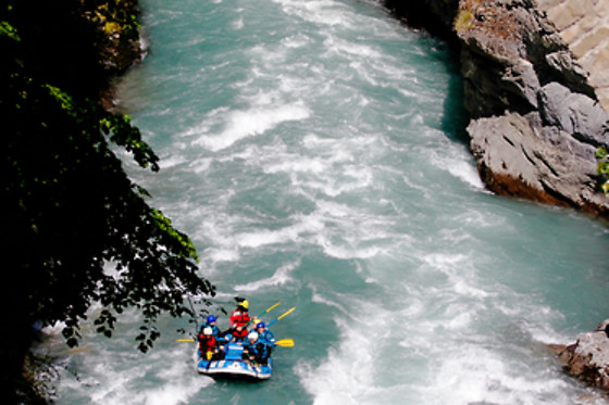 Parcours en rafting - Raft'Ubaye - Méolans-Revel (04)