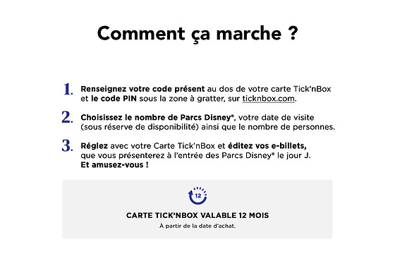 Carte Disneyland® Paris Mickey