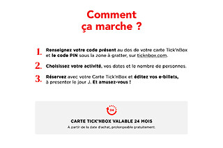 Carte Billetterie - Séjour Spectacle à Paris