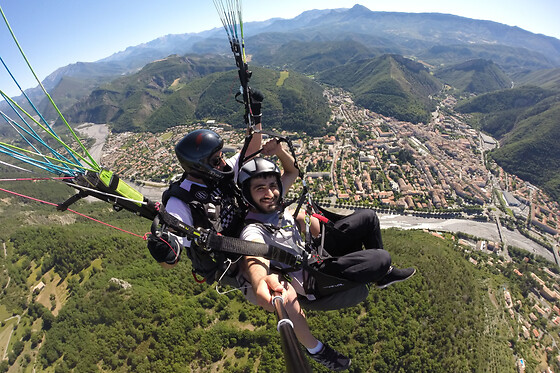 Vol en parapente à Digne-les-Bains (04) - Vol découverte + photos + tee-shirt