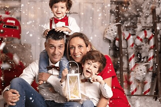 Séance photo en famille à domicile à Paris - Séance photo en studio