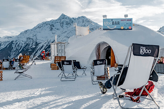 Un repas pour deux au Village Igloo - Les Arcs à Bourg-Saint-Maurice (73)