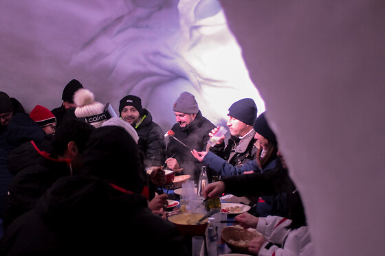 Un repas pour deux au Village Igloo - Les Arcs à Bourg-Saint-Maurice (73)