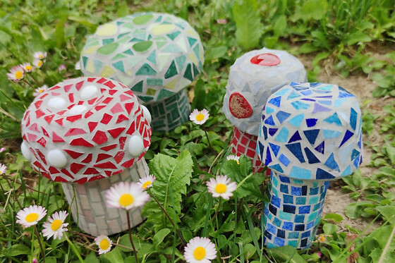 Atelier mosaïque à Marcellaz-Albanais (74)
