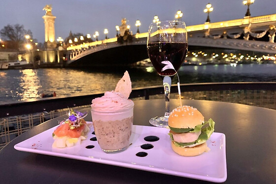 Dîner croisière Bistronomique sur la Seine  - Adulte hors boissons