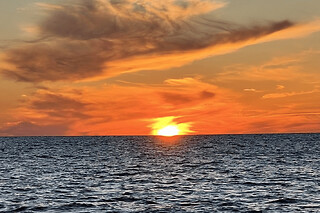 Coucher de soleil aux sanguinaires en bateau depuis Ajaccio - Tarif haute saison