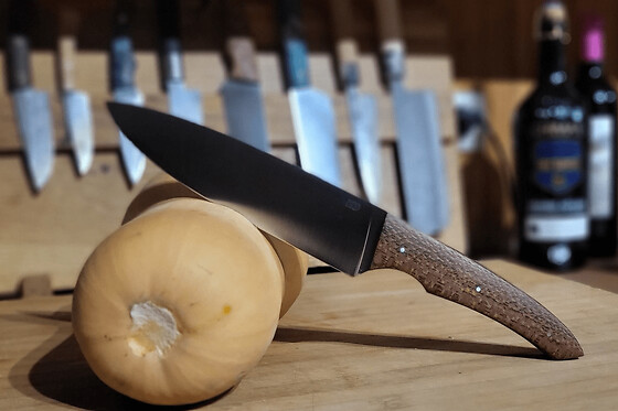 Atelier création d'un couteau de cuisine à Calanhel (22)