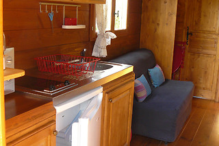Séjour en roulotte aux Portes de Saint-Martin à St-Martin-des-Champs