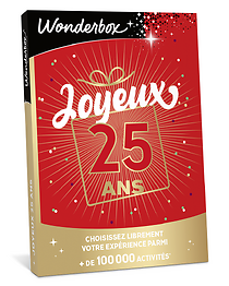 Bon Cadeau Joyeux Anniversaire 25 ans