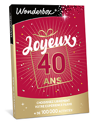 Bon Cadeau Joyeux Anniversaire 40 ans