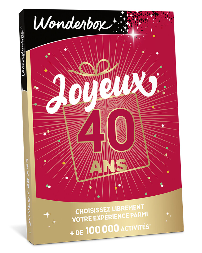 Bon Cadeau Joyeux Anniversaire 40 ans