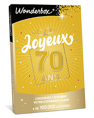 Bon Cadeau Joyeux Anniversaire 70 ans