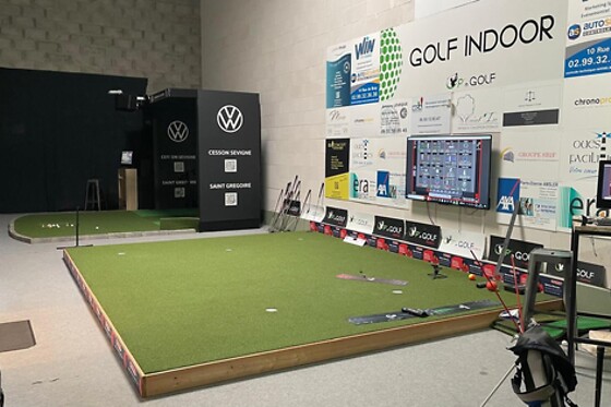 Session de golf indoor sur simulateur pour deux - Up and Golf Academy - Cesson-Sévigné (35)
