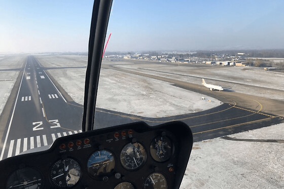 Initiation au pilotage d'hélicoptère R44 à Colmar (68) - Vol 20 min