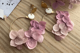 Atelier bijoux de tête en fleurs à Clichy-La-Garenne (92) - Tarif parent/enfant
