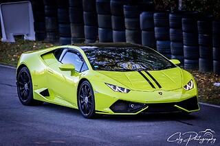 Découverte Lamborghini Huracan (4 tours) sur le Circuit de Ladoux (63)