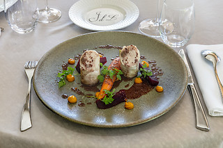 Un repas en duo aux Jardins du Lac à Trizay (17)