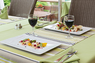 Repas en duo à l'Auberge du Manet à Montigny-le-Bretonneux (78)