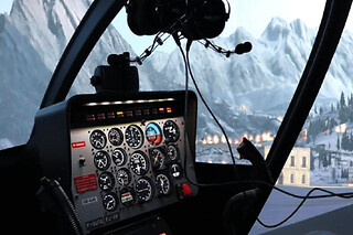 Simulateur de pilotage d'hélicoptère Bell 206 à Metz (57) - Pack Découverte
