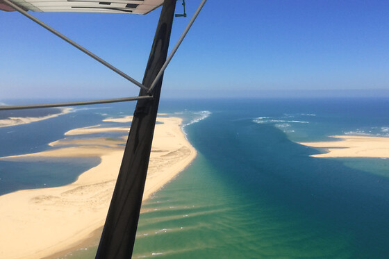 Vol touristique en ULM multiaxes à Arcachon (33)