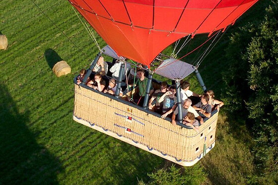 Vol en Montgolfière au-dessus du Château de Saumur (49) - Tarif Solo
