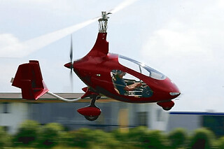 Baptême de l'air en gyrocoptère Cavalon à Meaux-Esbly (77)