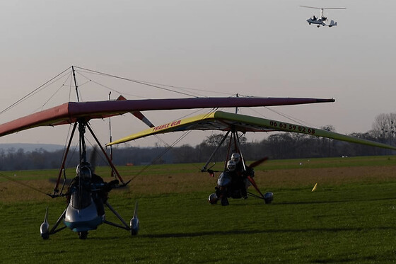 Baptême de l'air en ULM pendulaire à Meaux-Esbly (77) - Vol - 20 minutes